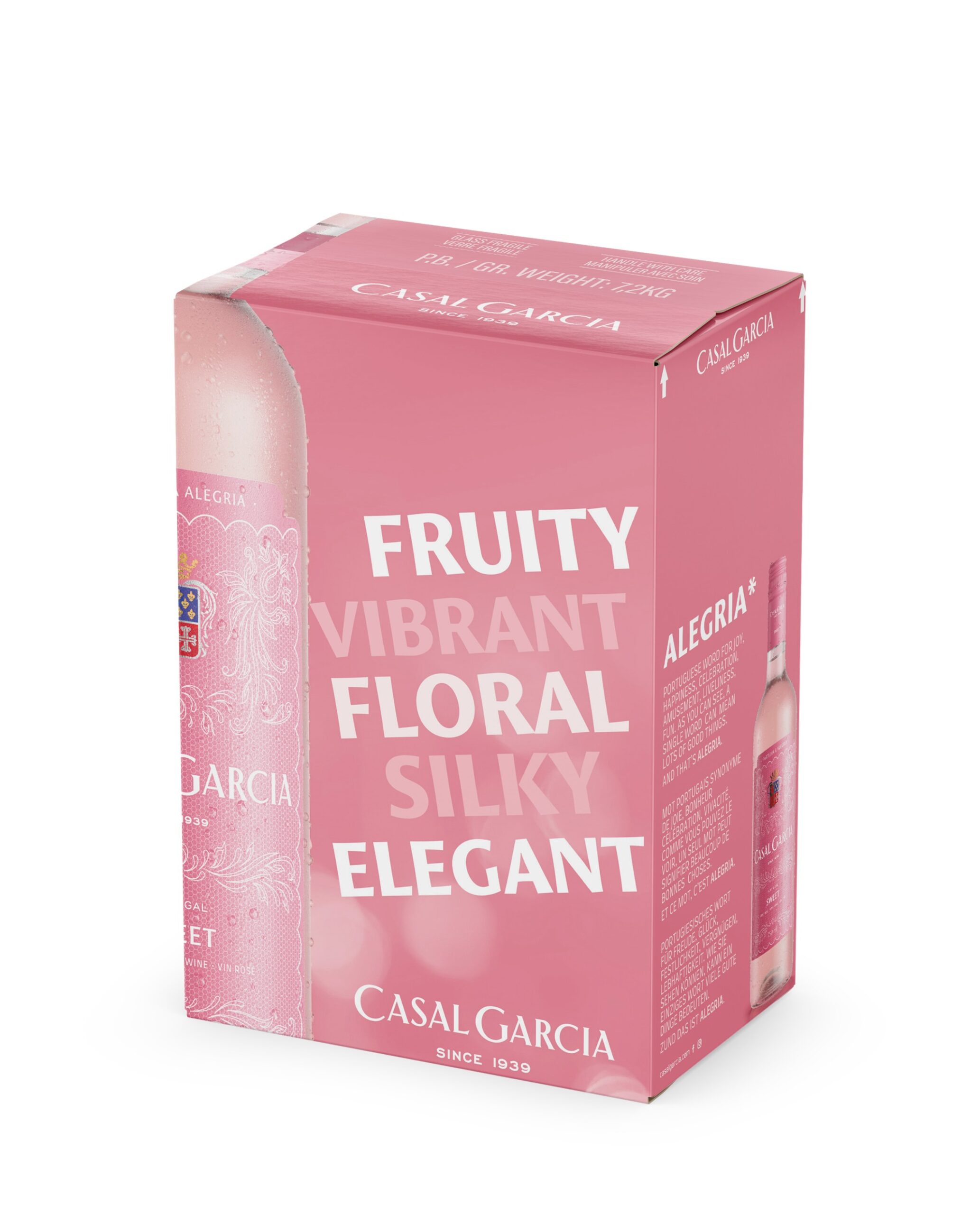 Box (6un.) Casal Garcia Sweet Rosé 1